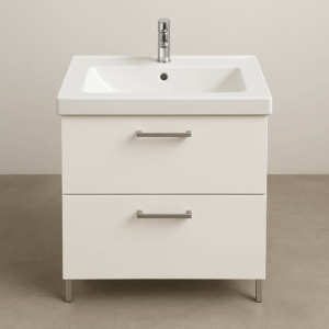 Umywalka z szafką podumywalkową